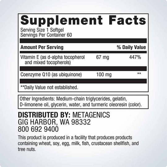 CoQ10 ST 100 mg, MGS